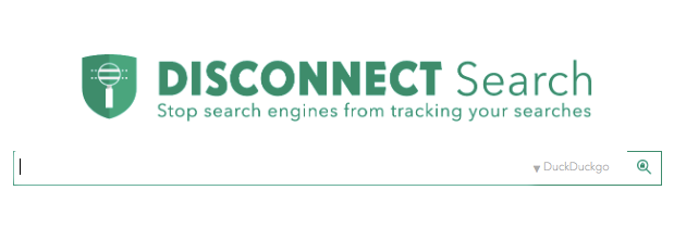 Disconnect Search home page