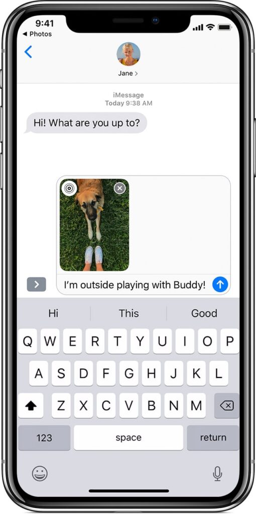 track messages iPhone
